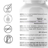 silvershell silvershell Active Hexose Correlated Compound, Immune Support Supplement, Shiitake Mushroom Extract, Supports Natural Killer Cell Activity-120 Veggie Capsules, Natural Ingredients