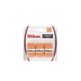 2 Pack - Wilson Pro Overgrip 3 Pack (Burn Orange)
