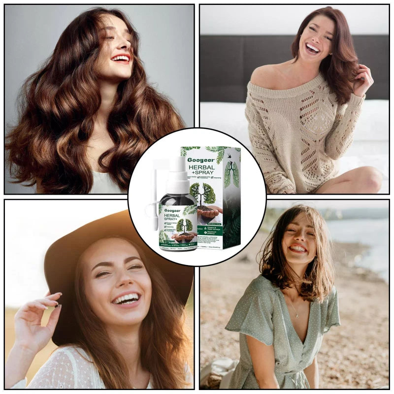 Unbranded Organic Herbal Lung Cleanse & Repair Nasal Spray Pro-30ml