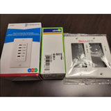 QuietCool NEW QuietCool Combo 3 Speed Control Switch & 8 Hour Timer with 2-Gang Wall Plate
