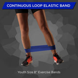 Thera-Band Extra Heavy Resistance Band, Blue, 8-Inch