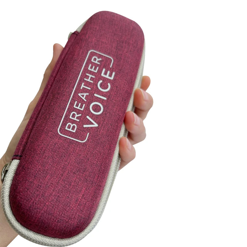 THE BREATHER Voice CASE â”‚Hard Storage Travel Case Only â”‚Designed for The Breather Hand-Held Inspiratory Expiratory Muscle Trainer