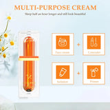 BSMAX Five Vitamin C Tone-Up Cream, Five Vitamin C Cream, Five Vitamin C BB Cream, Five Vitamin C Natural Makeup Cream, Vitamin C Tone-Up Lazy Concealer Face Cream (1pcs)