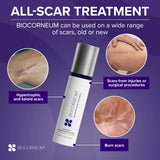 BIOCORNEUM Advanced Scar Treatment with Silishield? & SPF 30 50g C Made in the USA, Fast-Drying, Water-Resistant Silicone Scar Gel - Surgeon Recommended for New & Old Scars - Suitable for Children Over 6 Months