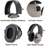ACT FIRE Ear Protection Shooting Electronic Hearing Protection Noise Cancelling Ear Muffs