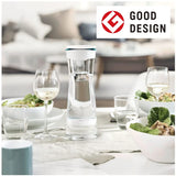 Brita Water Purifier, Carafe, Filtered Water Capacity: 0.1 gal (0.34 L), Total Capacity: 0.4 gal (1.3 L), Includes 1 Microdisk Cartridge