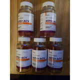 RapidRipped 5 Lot Rapid Ripped Keto + ACV Gummies 120 Ct BB 03/2026