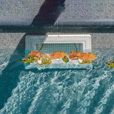 2 Pcs Skimmer Guard, 2025 Upgraded Stainless Steel Swimming Pool Skimmer Net Leaf Shield Net for Inground or above Ground Vinyl Lined Fiberglass Pools(7.87"x 15.74", Fit Over All Skimmer Openings)