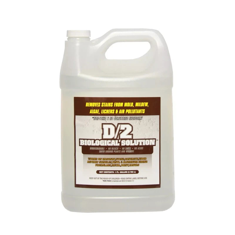D/2 Biological Solution - 1 Gallon Gravestone / Monument Cleaning Kit