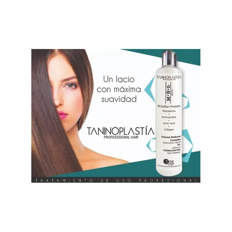 MB5 México Nanoplastia . Taninoplastia Mb5 Para Alaciado/alisado 500ml