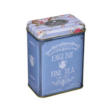 New English Teas Floral Tea Tin containing 125g loose-leaf Earl Grey tea