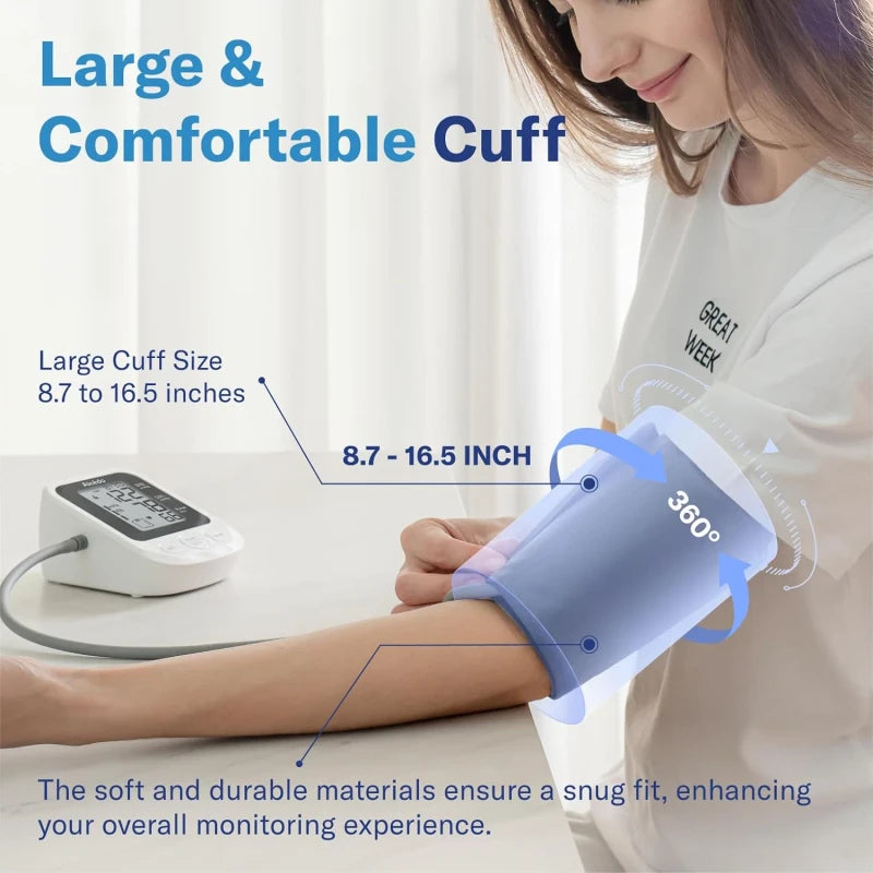 BIOLAND TECHNOLOGY LTD. Alcedo Blood Pressure Monitor for Home Use, Accurate Upper Arm BP Machine with L