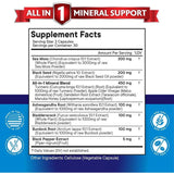 New Age Sea Moss 3000mg Black Seed Oil 2000mg Ashwagandha 1000mg Turmeric 1000mg Bladderwrack 1000mg Burdock 1000mg- with Manuka, Honey Dandelion, ACV Black Pepper Gluten Free Healthcare Supplement Dietary Edible - Size: 5 Bottles