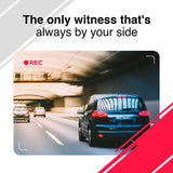 CamHandy Car Dash Cam - 24/7 Security Car Camera, Motion Detection, Night Vision, Built-in Microphone, 1080P HD Dash Camera for Cars, Size 30.2cm x 8.2cm x 4cm