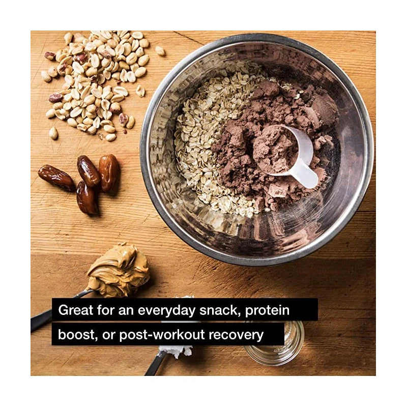 Muscle Milk Muscle Milk Genuine Protein Powder, Chocolate, 1.93 Pounds, 12 Servings, 32g Protein, 3g Sugar, Calcium, Vitamins A, C & D, NSF Certified for Sport, Energizing Snack, Packaging May Vary