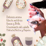 Yuya  Kit Shampoo mascarilla y acondicionador Repara y Restaura Yuya 3 piezas