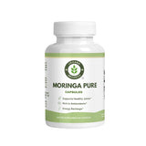Lozano Organics Moringa Powder Capsules - 800mg of Pure Nutrient-Rich Moringa Powder - A Natural Green Antioxidant Superfood - Supports Energy, Skin Health, Gut Health+ - w/Essential Vitamins & Amino Acids