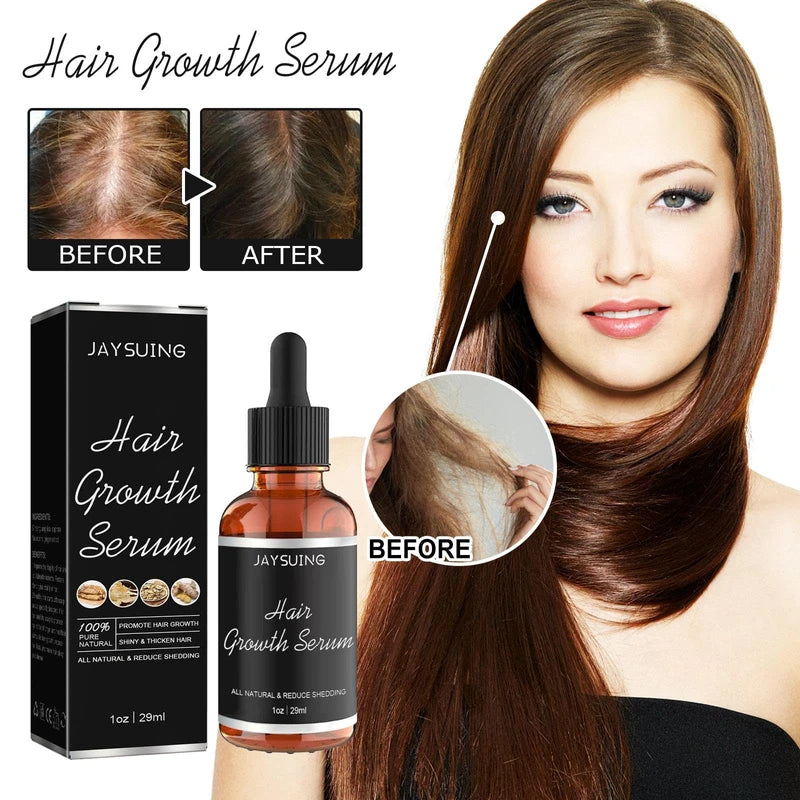 2 Pcs Hair Growth Serum,Hair Enhancing Serum, Strengthens Hair Repair Root Thickening Hairline Nourishing Hair Essence