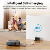 Tipdiy Robot Vacuum and Mop Combo, 4200Pa Powerful Robotic Vacuum Cleaner, G90