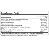 ANDREW LESSMAN PS 100 Phosphatidyl Serine 120 Capsules – Supports Mental Clarity, Positive Mood, Memory, Cognitive Function. Essential for Neurotransmitter Production and Release. No Additives