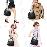 Nevenka Womens Purses and Handbags Shoulder Bag Ladies Designer Satchel (Khaki)