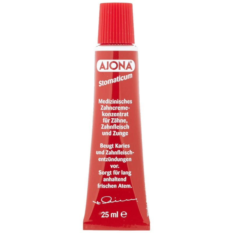 Dr. Rudolf Dear successors Ajona Stomaticum medical toothpaste concentrate, pack of 4 (4 x 25 ml)