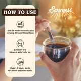 Sennasi Shilajit Pure Himalayan Organic Shilajit Resin - 600mg Maximum Potency Natural Organic Shilajit Resin with 85+ Trace Minerals & Fulvic Acid for Energy, Immune Support, 30 Grams (1 Pack)