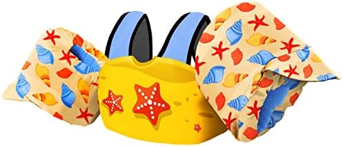 Chriffer Kids Swim Vest Life Jacket for 22-66 Pounds Boys and Girls, Toddler Floaties with Shoulder Harness Arm Wings for 2,3,4,5,6,7 Years Old Baby