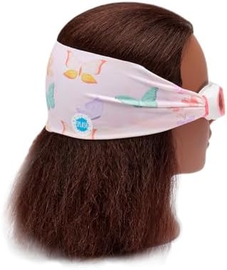 Splash Place SWIM GOGGLES with Fabric Strap - Adult & Kids Swim Goggles - PINKS & PURPLES