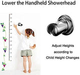 BOPai Vacuum Suction Cup Shower Head Holder, Adjustable 20 Degrees from The Wall - Chrome