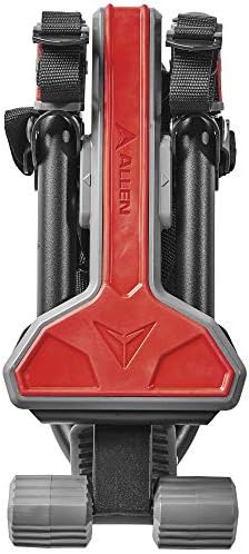 Allen Sports Ultra Compact Folding 1-Bike Trunk Mount Rack, Model MT1-B, Gray powder coated