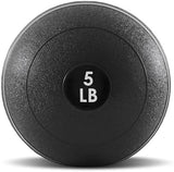 ProsourceFit Slam Medicine Balls 5, 10, 15, 20, 25, 30, 50lbs Smooth and Tread Textured Grip Dead Weight Balls for Strength and Conditioning Exercises, Cardio and Core Workouts