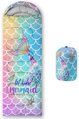 QOOMO Camping Sleeping Bags,3 Season Warm & Cool Weather,Lightweight,Waterproof Sleeping Bags for Adults & Kids,Traveling,and Outdoors,Camping Gear Equipment