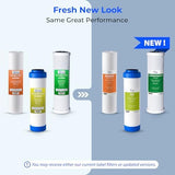 iSpring F3 NSF Certified 6-Month Prefilter Replacement Water Filter Cartridge Pack Set for Standard Reverse Osmosis RO Systems