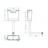 Viva Sanitary Skylo Concealed Toilet Cistern (WRAS Approved) | SKYCC01 | Home Standard®