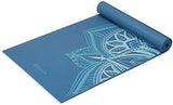 Gaiam Yoga Mat - Premium 6mm Print Extra Thick Non Slip Exercise & Fitness Mat for All Types of Yoga, Pilates & Floor Workouts (68"L x 24"W x 6mm Thick)