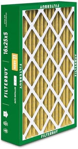 Filterbuy 16x25x5 Air Filter MERV 11 Allergen Defense (2-Pack), Pleated HVAC AC Furnace Air Filters for Honeywell FC100A1029, Lennox X6670, Carrier, & More (Actual Size: 15.75 x 24.75 x 4.38 Inches)