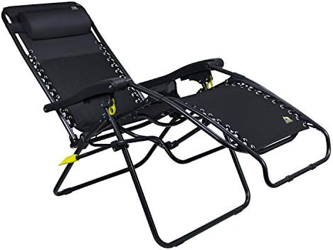 GCI Outdoor FreeForm Zero Gravity Chair, Black