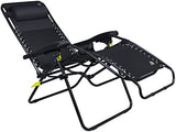 GCI Outdoor FreeForm Zero Gravity Chair, Black