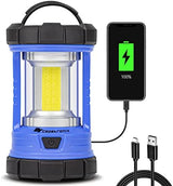 Camping Lantern, 3200LM LED Lanterns for Power Outages, 4600mAh Phone Charger & Rechargeable Lantern, 5 Light Modes Lantern Flashlight for Hurricane/Emergency/Storm, CT CAPETRONIX Camping Accessories