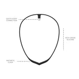 Upright Bundle: GO 2 Posture Corrector & Black Magnetic Necklace