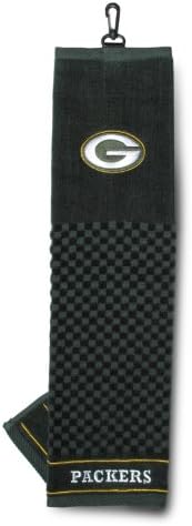 Team Golf NFL Embroidered Golf Towel, Checkered Scrubber Design, Embroidered Logo