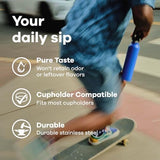 Hydro Flask Stainless Steel Standard Mouth Water Bottle with Flex Cap and Double-Wall Vacuum Insulation