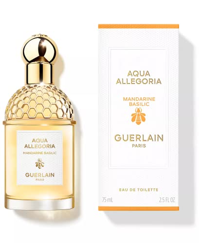 Guerlain Aqua Allegoria Mandarin Basilic Eau De Toilette Spray for Unisex, 2.5 Ounce