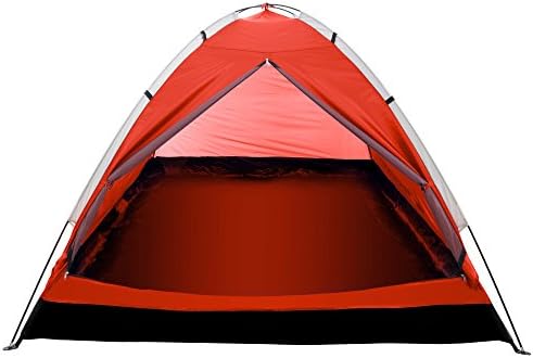 2 Person Camping Tent with Rain Fly and Carrying Bag - Water-Resistant Outdoor Tent for Backpacking, Hiking, or Festivals by Wakeman Outdoors