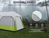 8/10 Person Instant Camping Tent, Pop-Up Family Tent for Instant Easy Setup, Spacious Interior, Includes Rainfly, Room Divider, Carry Bag, Backpacking Tents for Camping, Hiking, Sleepovers