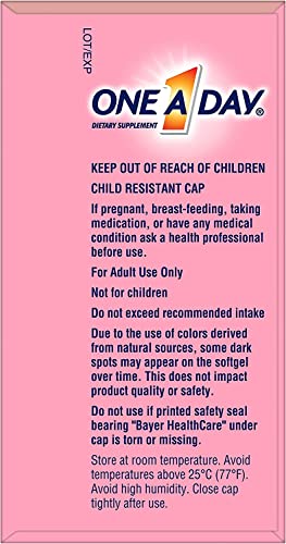 One A Day Women’s Prenatal Advanced Complete Multivitamin with Brain Support* with Choline, Folic Acid, Omega-3 DHA & Iron for Pre, During and Post Pregnancy, 60+60 Count (120 Count Total Set)