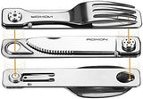 ROXON C1 3 IN 1 Camping Utensils Detachable Cutlery Knife Spoon Fork for Outdoor Camping Hiking