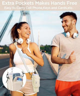 dabria Water Bottle Carrier Bag with Phone Pocket for Stanley 40/30 oz Tumbler Neoprene Water Bottle Holder Pouch with Adjustable Strap Bollus with Straw Cover & Carabiner for Stanley Cup Accessories