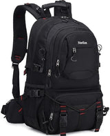 Nerlion 40L Hiking Backpack Travel Backpack for Men Women Camping Waterproof Outdoor Hiking Daypack Lightweight Backpack (Black)